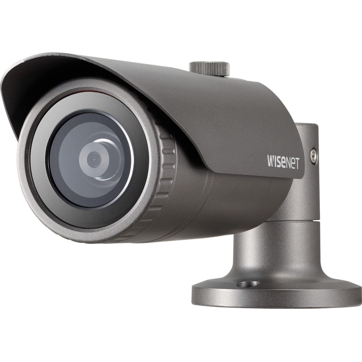 Wisenet QNO-7022R 4 Megapixel Network Camera - Color - Bullet - Dark Gray