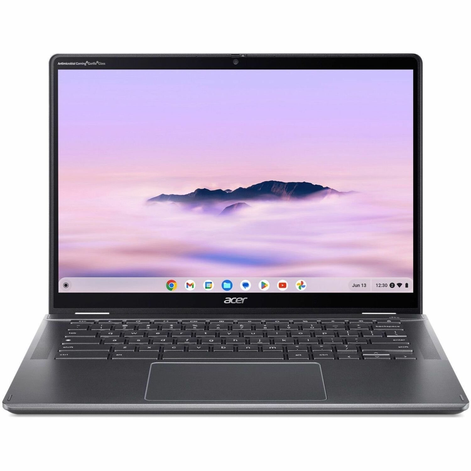 Acer Chromebook Plus Spin 514 CP514-4HN CP514-4HN-5925 35.6 cm (14") Touchscreen Convertible 2 in 1 Chromebook - WUXGA - Intel Core i5 13th Gen i5-1335U - 8 GB - 256 GB SSD - English (UK) Keyboard - Iron