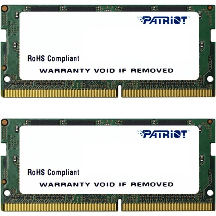 Patriot Memory Signature Line 16GB (2 x 8GB) DDR4 PC4-19200(2400Hz) CL17 SODIMM Kit