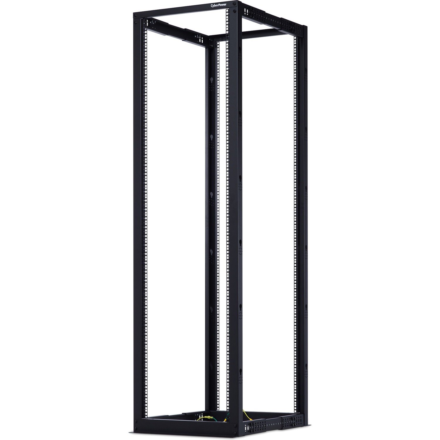 CyberPower CR45U40001 45U Floor Standing Rack Frame - 482.60 mm Rack Width x 1016 mm Rack Depth - Black