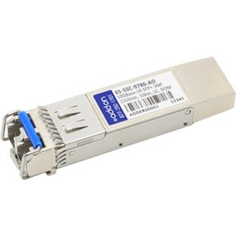 AddOn Sonicwall&reg; 01-SSC-9786 Compatible TAA 10GBase-LR SFP+ Transceiver (SMF, 1310nm, 10km, LC, DOM)