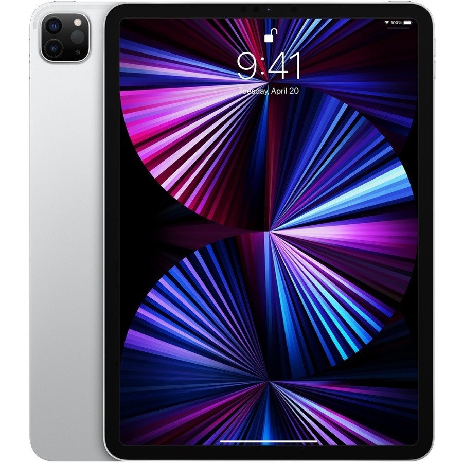 Apple iPad Pro (3rd Generation) Tablet - 27.9 cm (11") - Apple M1 - 16 GB - 2 TB Storage - iPadOS 14 - Silver