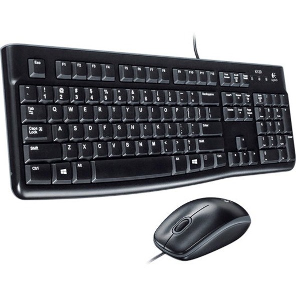 Logitech Desktop MK120 Keyboard & Mouse - QWERTY - Dutch