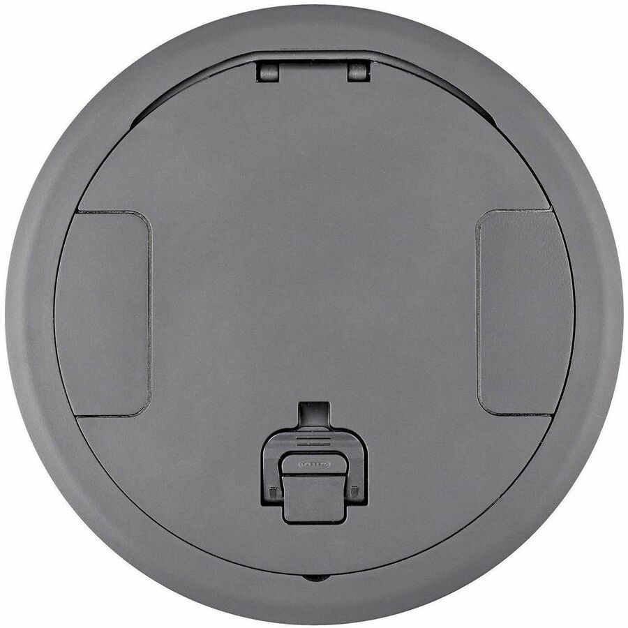 Hubbell Premise Wiring Recessed 10" Series, Recessed Cover Assembly, Gray Powder Coat