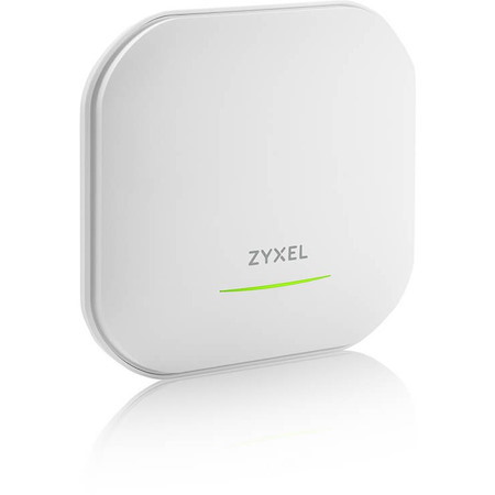 Zyxel WiFi 6E AXE5400 2.5G Multi-Gigabit Business AP | Bandflex 2.4Ghz and 5Ghz or 6Ghz Operation | 1 GbE Passthru| Mesh, Seamless Roaming, Captive Portal | Hybrid Cloud | POE+ Support | NWA220AX-6E