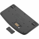 Logitech Wave Keys for Business Keyboard - Wireless Connectivity - USB Type A Interface - Graphite