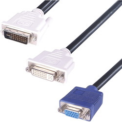 Group Gear DVI-D/DVI-I/VGA Video Cable for Video Device, Monitor - 1