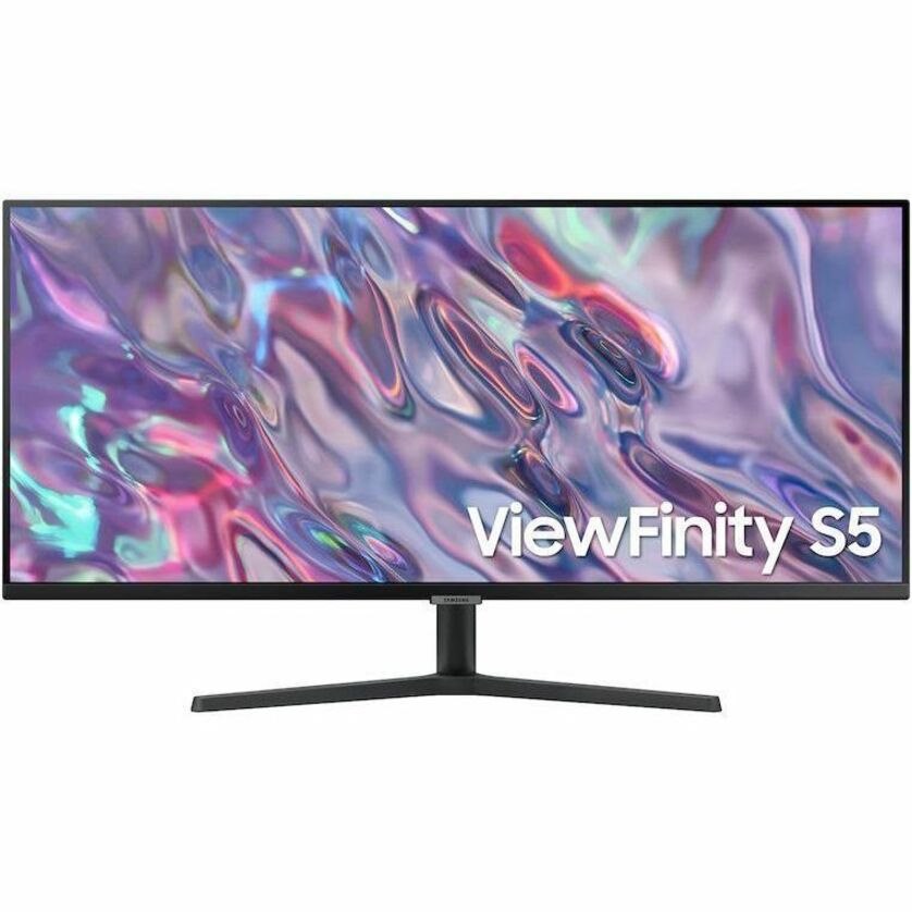 Samsung ViewFinity S5 S34C504GAN 34" Class UW-QHD LED Monitor - 21:9 - Black