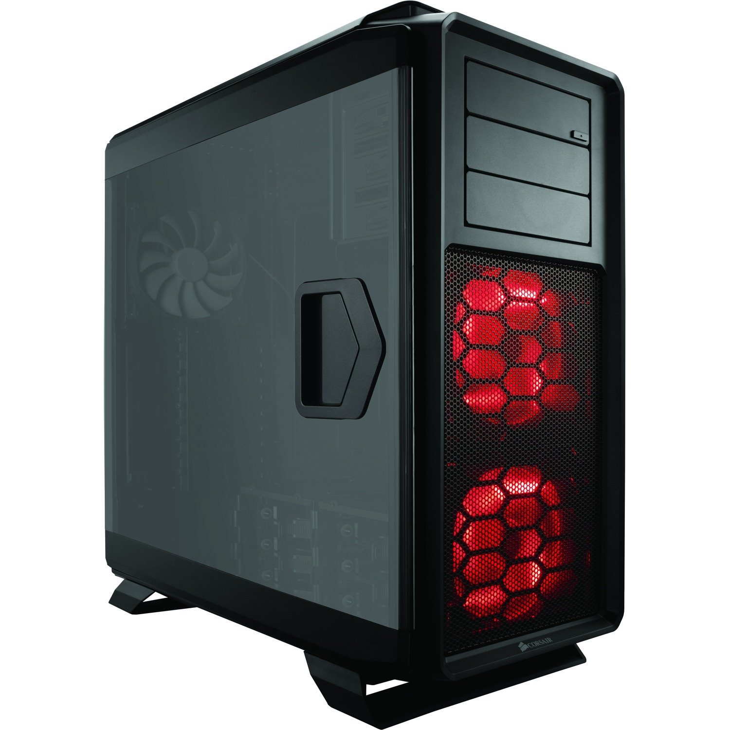 Corsair Graphite 760T Computer Case - Mini ITX, Micro ATX, ATX Motherboard Supported - Full-tower - Steel, Plastic - Black