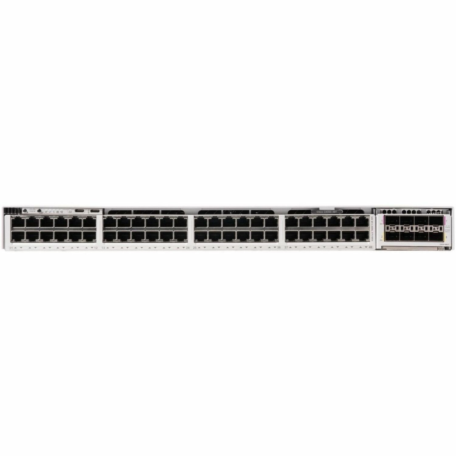 Cisco C9350 C9350-48T 48 Ports Manageable Ethernet Switch - Gigabit Ethernet - 10/100/1000Base-T - Grey