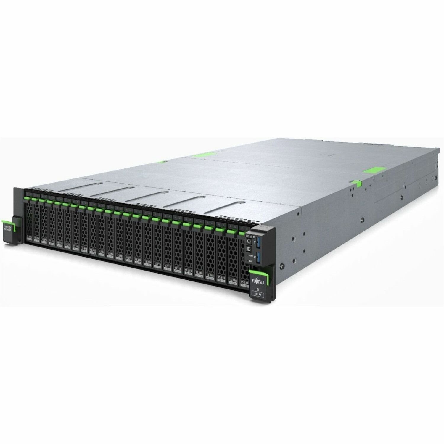 Fujitsu PRIMERGY RX2540 M7 2U Rack Server - 1 Xeon Silver 4410Y 2 GHz - 32 GB RAM - 12Gb/s SAS, Serial ATA/600 Controller