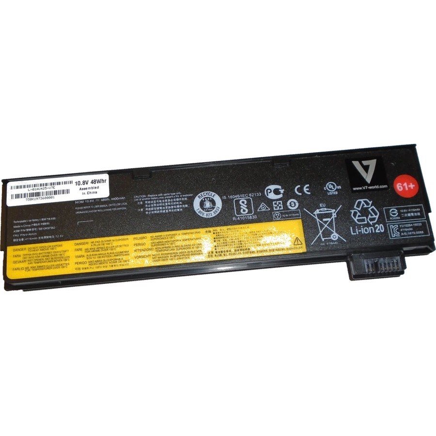 V7 L-01AV425-V7E Battery - 6-cell Lithium Ion (Li-Ion) - 1