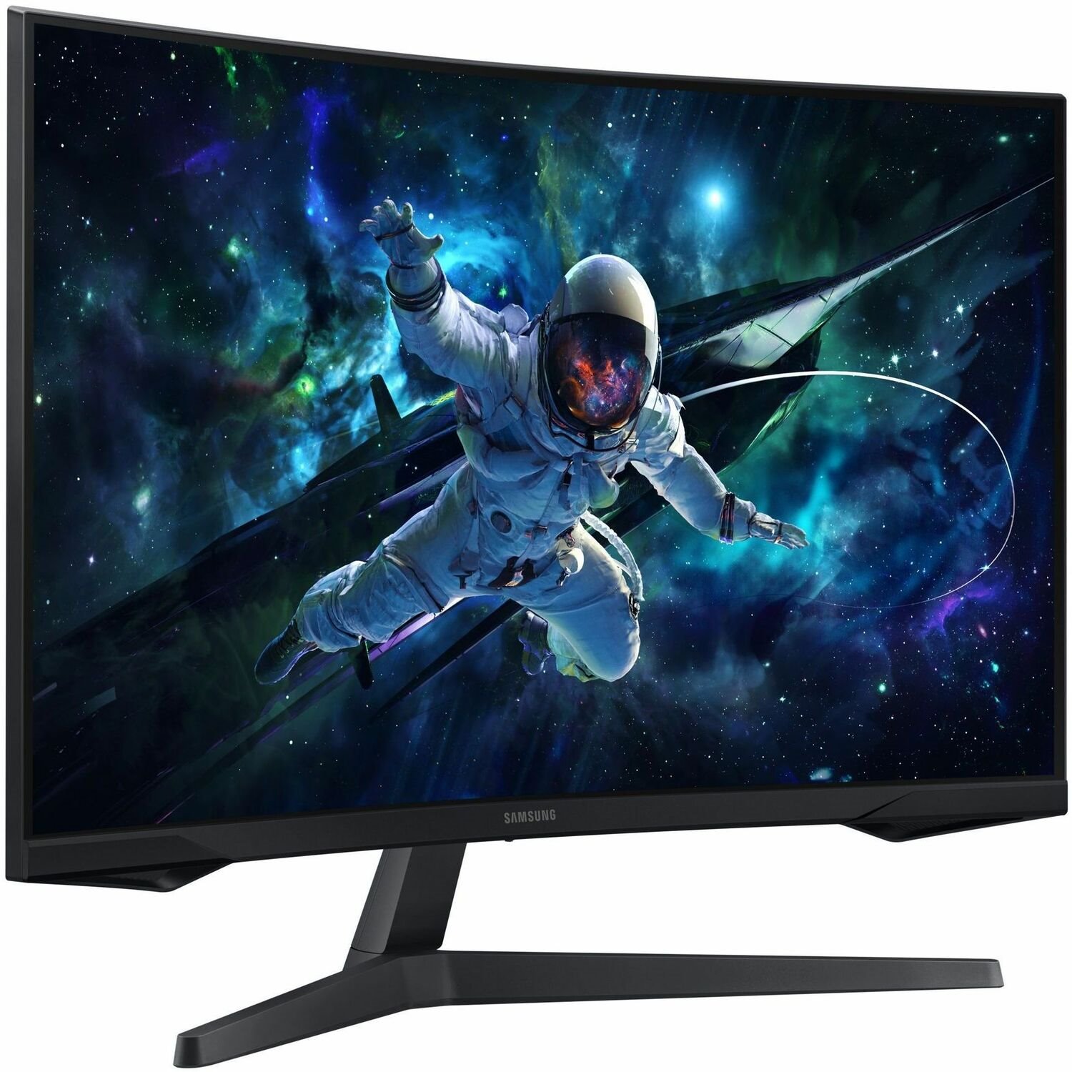 Samsung Odyssey G5 S32CG552EU 32" Class WQHD Curved Screen Gaming LED Monitor - 16:9 - Black
