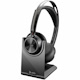 Poly Voyager Focus 2 Wired/Wireless Over-the-head, On-ear Stereo Headset - Black