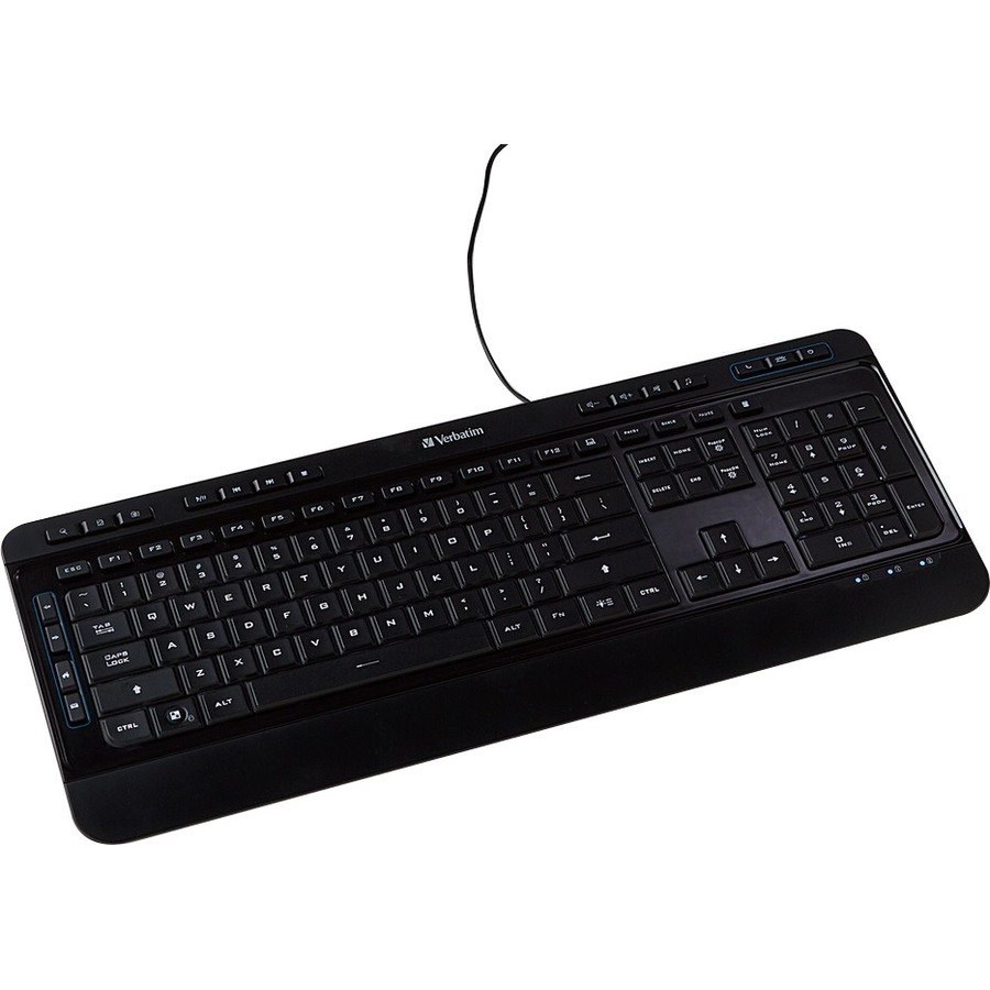 Verbatim Illuminated Wired Keyboard