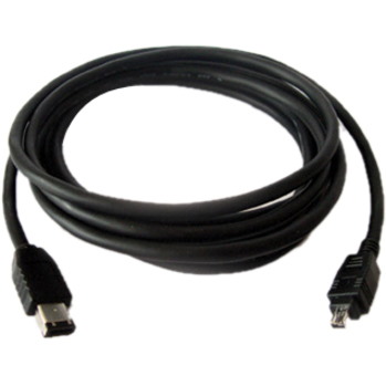 Kramer C-FM6/FM4-10 3.05 m FireWire Data Transfer Cable for Camera, Scanner