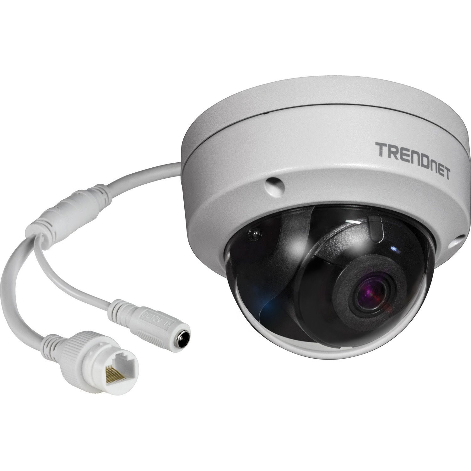 TRENDnert Indoor/Outdoor 4MP H.265 120dB WDR PoE Dome Network Camera,TV-IP1315PI, IP67 Weather Rated Housing, Smart Covert IR Night Vision up to 30m (98 ft.), microSD Card Slot