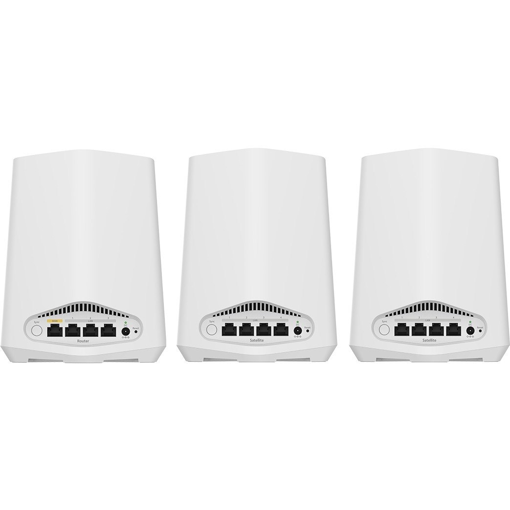 Netgear Orbi Pro SXK30B3 Wi-Fi 6 IEEE 802.11ax Ethernet Wireless Router