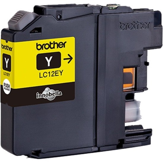 Brother LC-12EY Origineel Inkjet Inktcartridge - Geel Verpakking