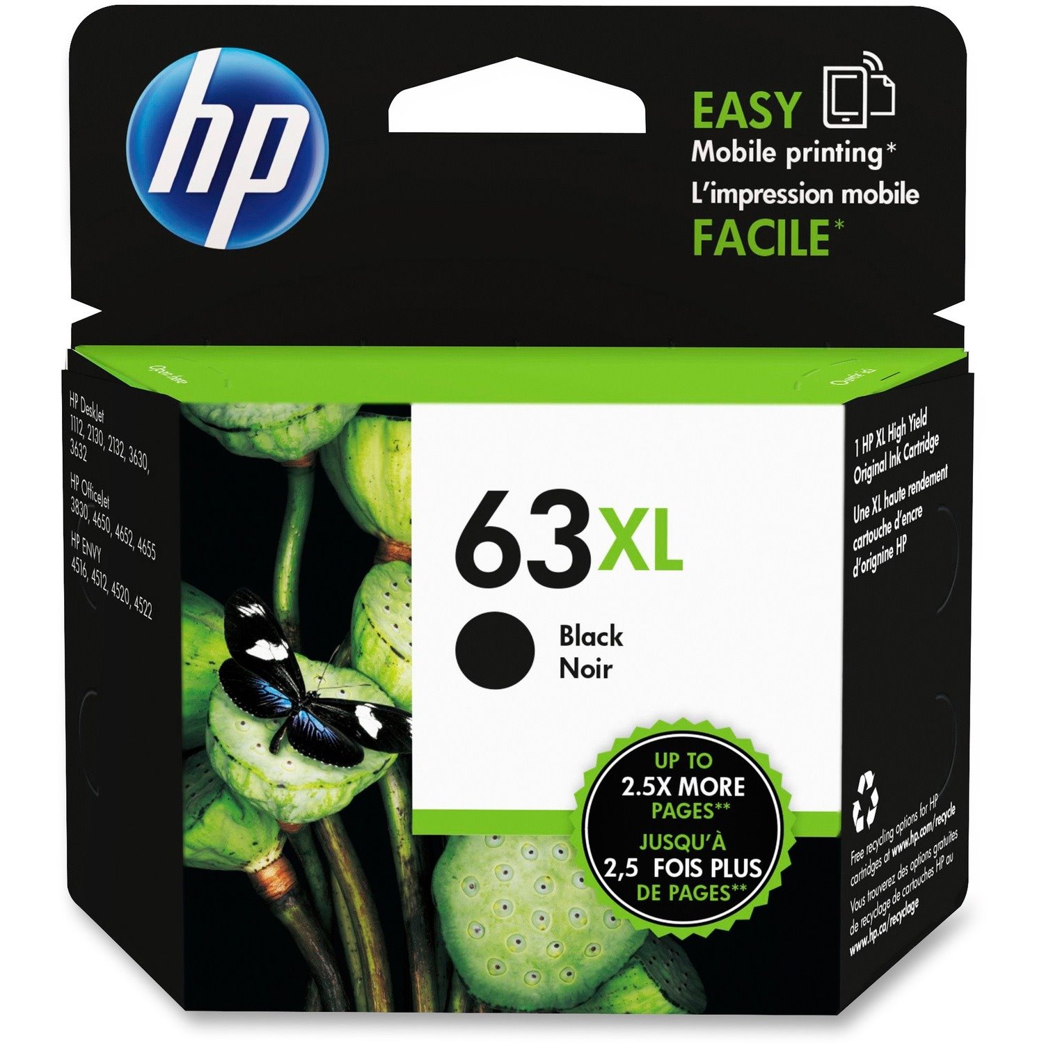 HP 63XL Original Ink Cartridge - Single Pack