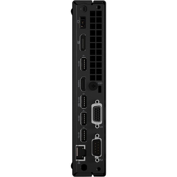 Lenovo ThinkCentre M70q Gen 3 11T3008LUS Desktop Computer - Intel Core i7 12th Gen i7-12700T - 16 GB - 256 GB SSD - Tiny - Black
