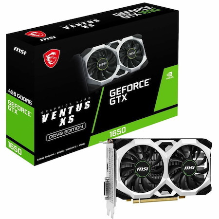 MSI NVIDIA GeForce GTX 1650 Graphic Card - 4 GB GDDR6