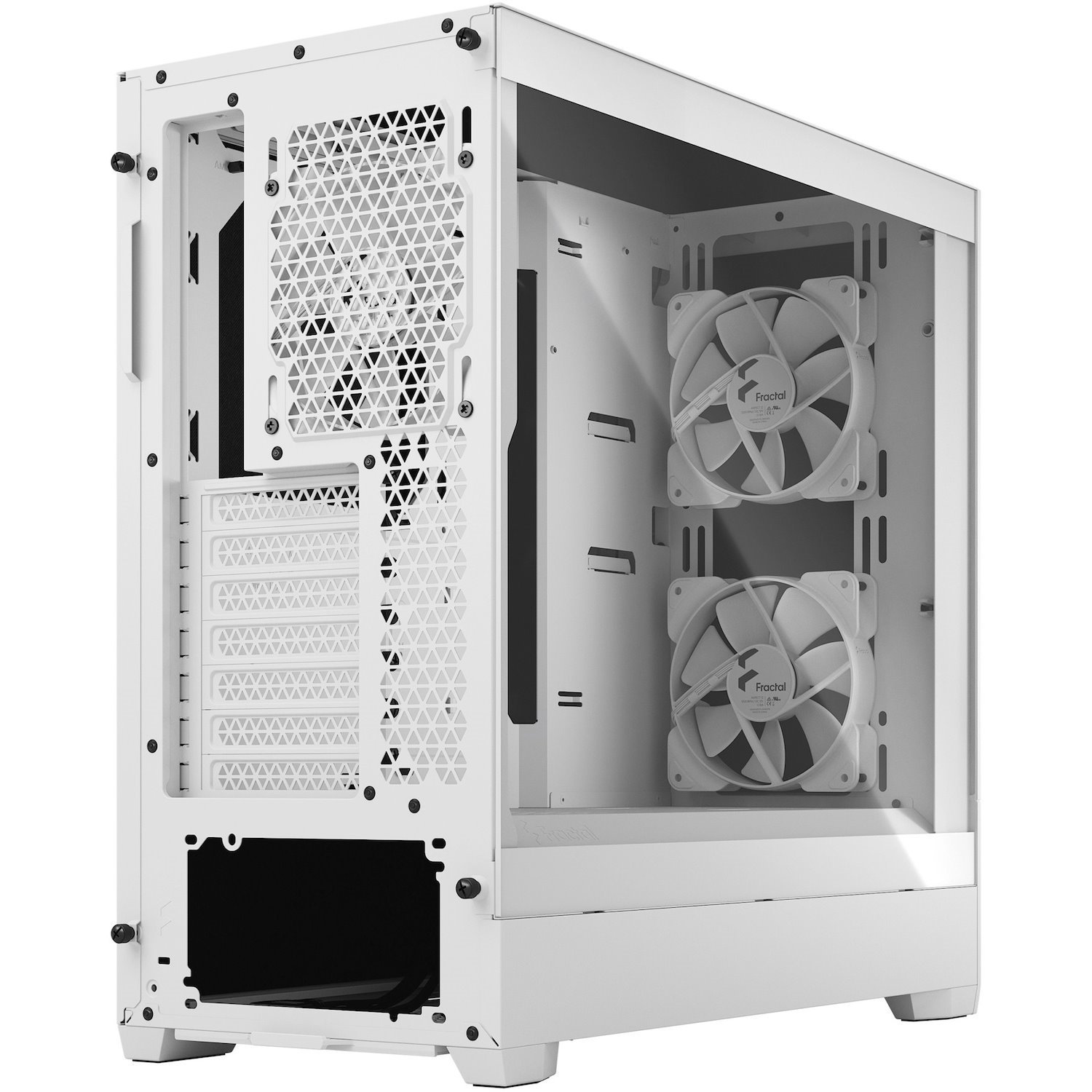 Fractal Design Pop Silent Computer Case - Mini ITX, Mini ATX, ATX Motherboard Supported - Mid-tower - Steel, Tempered Glass - Black