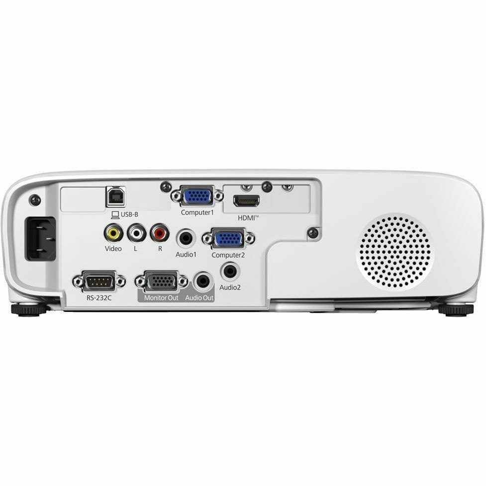 Epson PowerLite EB-E24 3LCD Projector - 4:3 - Ceiling Mountable, Desktop, Portable - White