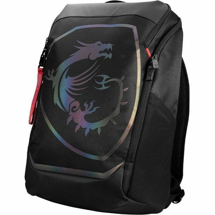 MSI Titan Carrying Case (Backpack) for 39.6 cm (15.6") to 43.9 cm (17.3") Notebook, Gaming - Black
