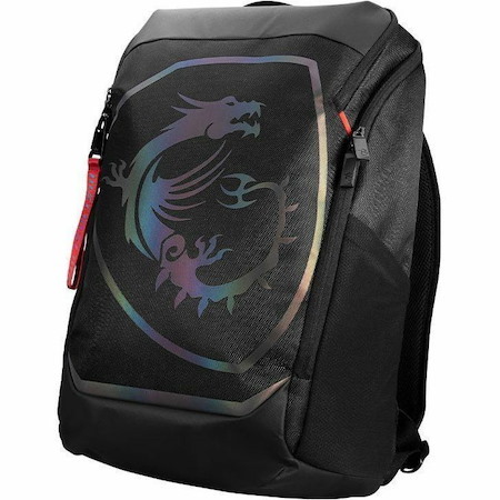 MSI Titan Carrying Case (Backpack) for 39.6 cm (15.6") to 43.9 cm (17.3") Notebook, Gaming - Black