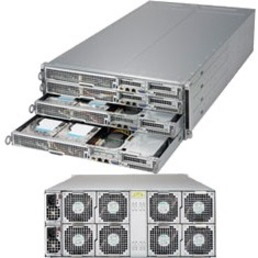Supermicro SuperServer F618H6-FTPT+ Server Barebone System - 4U Rack-mountable - Socket R3 LGA-2011 - 2 x Processor Support