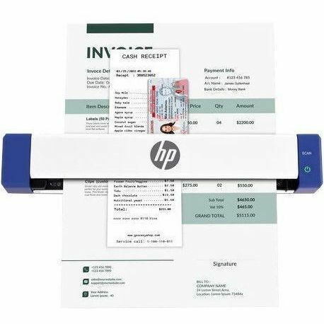HP PS100 Sheetfed Scanner - 1200 dpi Optical