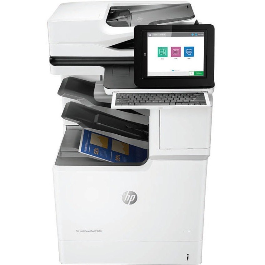 HP LaserJet E67560z Laser Multifunction Printer - Monochrome