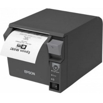 Epson TM-T70II Desktop Direct Thermal Printer - Monochrome - Receipt Print - USB - USB Host - Parallel - With Cutter - Dark Gray - 9.84 in/s Mono - 180 x 180 dpi - 3.13" Label Width - For PC