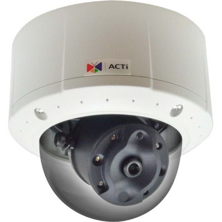 ACTi B71 3 Megapixel HD Network Camera - Color, Monochrome - Dome