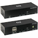 Eaton Tripp Lite Series USB-C to HDMI over Cat6 Extender Kit, KVM Support, 4K 60Hz, 4:4:4, USB, PoC, HDCP 2.2, up to 230 ft., TAA