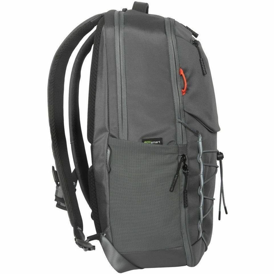 Targus Work + Play TBB65802GL Carrying Case (Backpack) for 38.1 cm (15") to 40.6 cm (16") Notebook - Grey