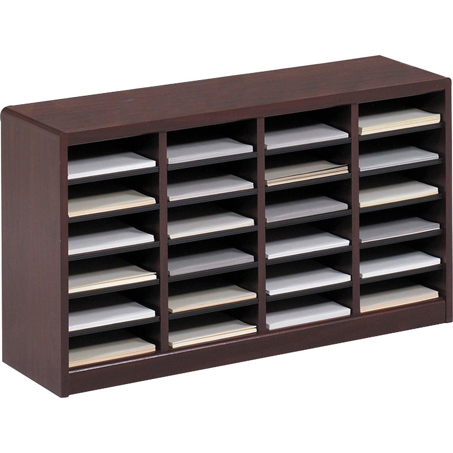Safco E-Z Stor Wood Literature Organizers