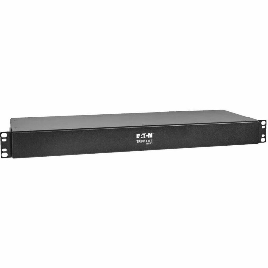 Eaton Tripp Lite Series 3.7kW 208/230V Single-Phase Local Metered PDU - 8 C13 & 2 C19 Outlets, L6-20P Input, 6 ft. Cord, 1U