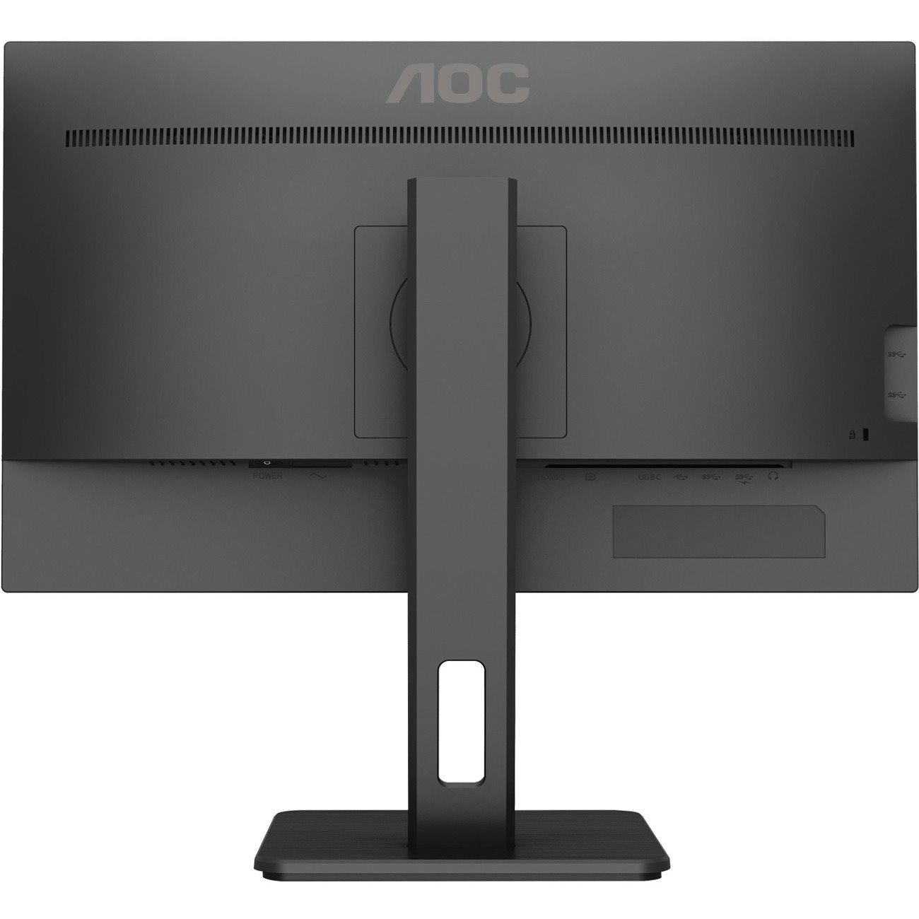 AOC U27P2 27" Class 4K UHD LCD Monitor - 16:9 - Black