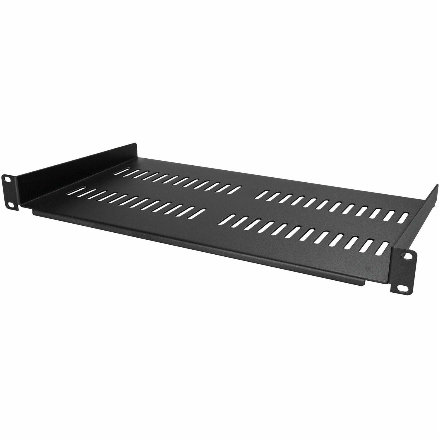 StarTech.com Ventilerend 1U schap voor rack - 10" / 25,4 cm diep - 1U serverkast monteerbaar