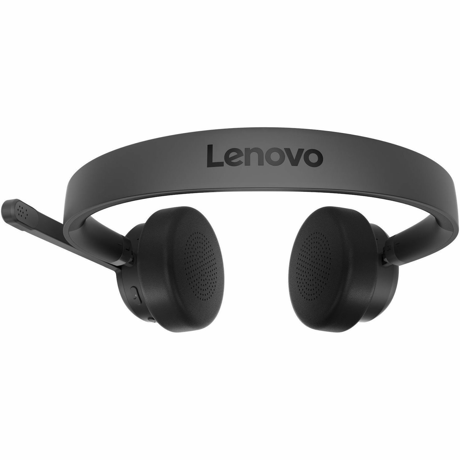 Lenovo Wireless On-ear, Over-the-head Stereo Headset - Black