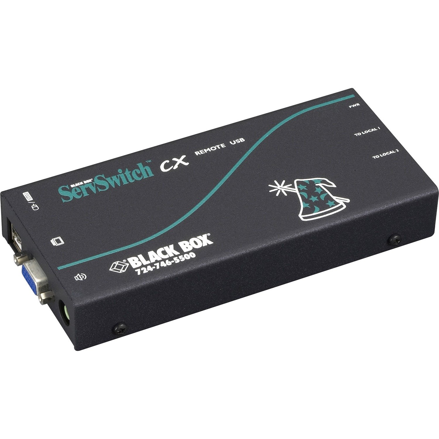 Black Box ServSwitch CX Uno USB Remote Access Module with Audio