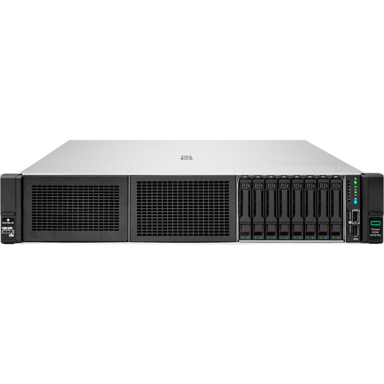 HPE ProLiant DL345 G10 Plus 2U Rack Server - 1 EPYC 7313P 3 GHz - 32 GB RAM - 12Gb/s SAS Controller