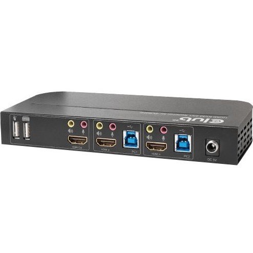 Club 3D HDMI KVM Switch for Dual HDMI 4K 60Hz