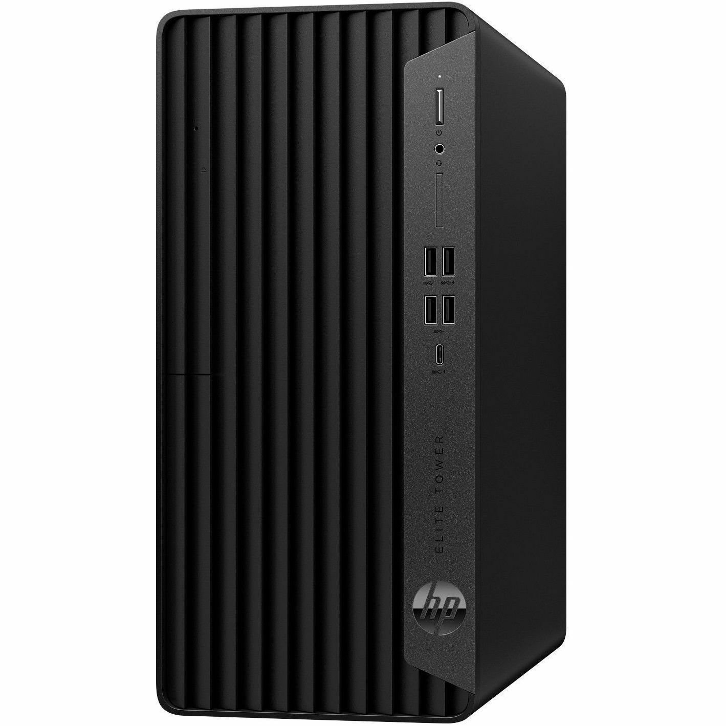 HP Elite 800 G9 Desktop Computer - Intel Core i3 14th Gen i3-14100 - 128 GB - 1 TB PCI Express NVMe SSD - Tower - Jack Black