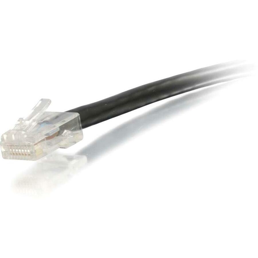 C2G 30ft Cat5e Non-Booted Unshielded (UTP) Network Patch Cable - Black