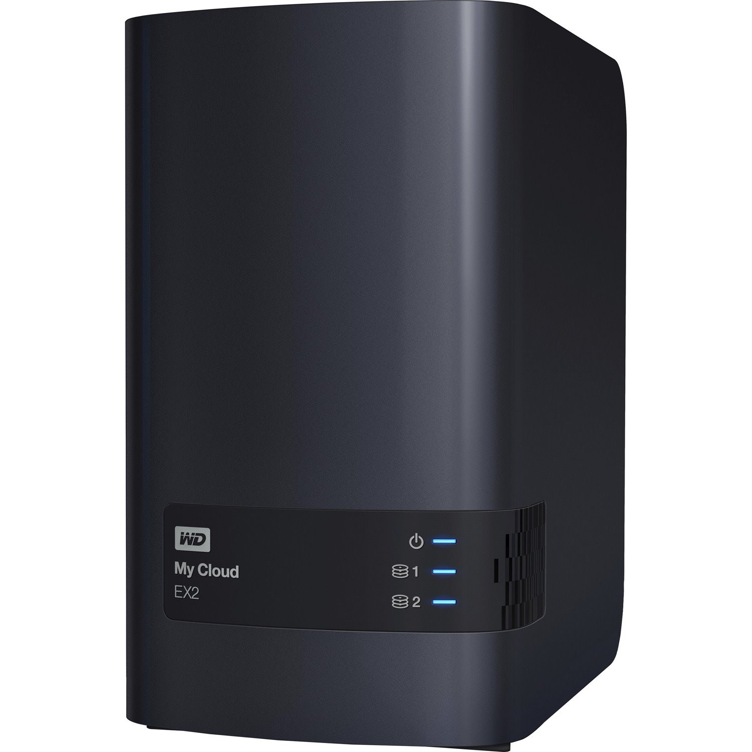 WD My Cloud EX2 WDBVBZ0040JCH-EESN 2 x Total Bays NAS Storage System - 4 TB HDD - Marvell 1.20 GHz - 512 MB RAM - DDR3 SDRAM Tower