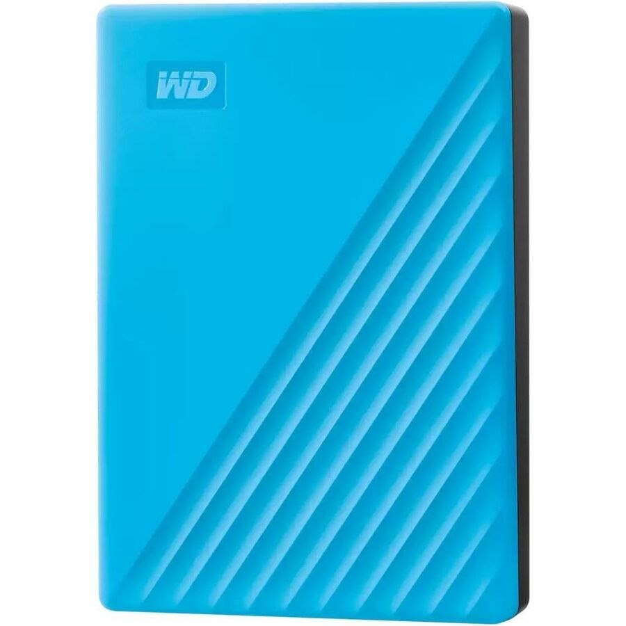 WD My Passport WDBR9S0060BBL-WESN 6 TB Portable Hard Drive - External - Blue