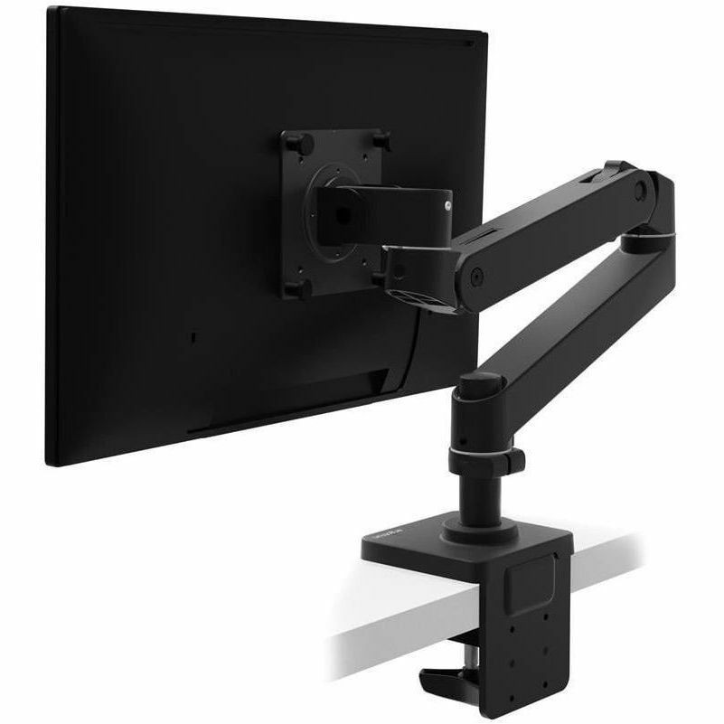 Ergotron Mounting Arm for Monitor, Display, LCD Display - Black